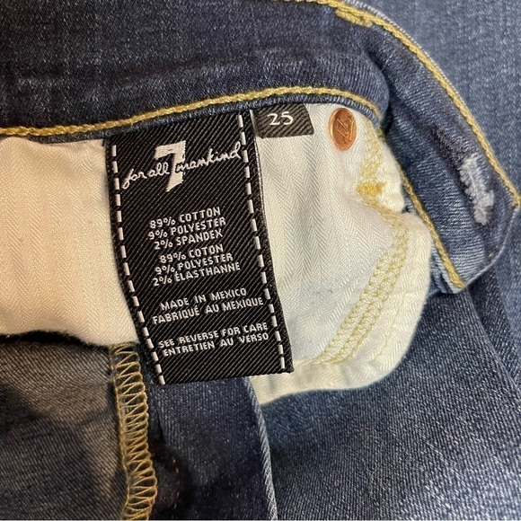 7 For All Mankind Ankle Gwenevere Skinny Jeans - Picture 5 of 8